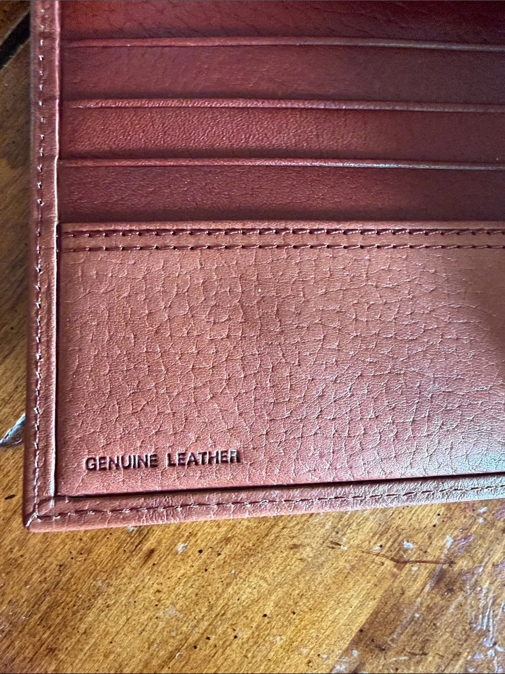 Rolfs Men's Leather Card & Key Holder - Tan Brown